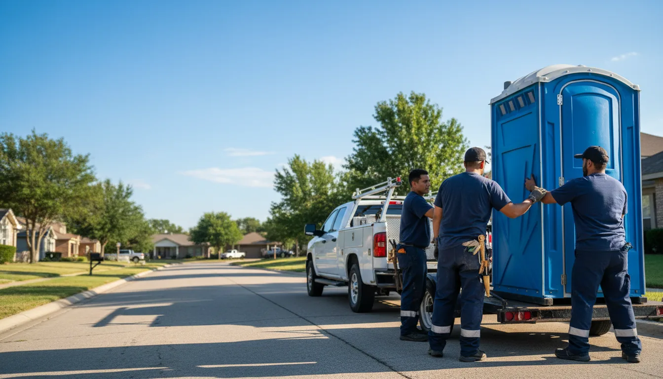 Portable Toilet Rental in New Harmony, IN near me